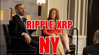 RIPPLE XRP БРЕД ГАРЛИНГХАУС НА ЭКОНОМИЧЕСКОМ КЛУБЕ НЬЮ-ЙОРКА 2019 ГОД!