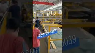 #machine Zhonghong fiber cement board production line fiber cement sheet manufacturing manufacturer