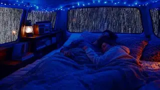 Relaxing Rainfall Sounds and Gentle Thunder for Better Sleep Health