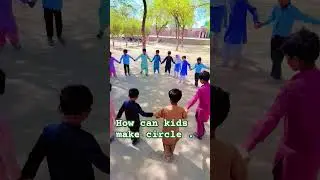 #how can kids make a circle in preschool ECCE class activity. #numberline #thinkingclassrooms