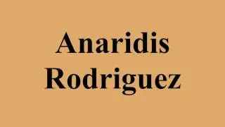 Anaridis Rodriguez