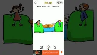 Brain out,help them cross the river, solution