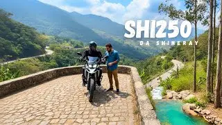 A reação do meu amigo vendo a NOVA SHI250 da SHINERAY 