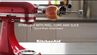 Learn About the KitchenAid&reg; Stand Mixer Spiralizer Attachment