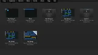 Export audio files and merge together into one track-GarageBand