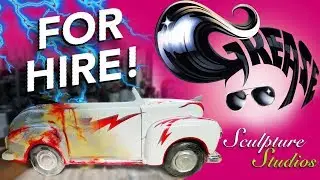 For Hire - Greased Lighting Grease Car Stage Prop by Sculpture Studios