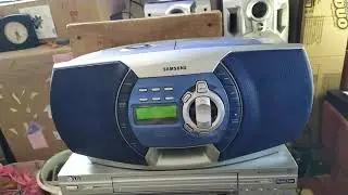 Магнитола boom box Samsung RCD-695 Тест CD 3