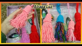 ❄️ Borla con Terminación a Crochet/Ganchillo/Tejido de Gancho 💫 DIY 💜 Tassel @LUZiARTE