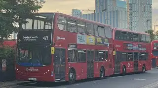 London Buses at North Greenwich 23/08/23