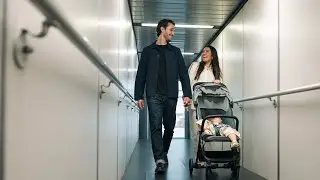 Boarding with the new Inglesina Quid&sup3; travel stroller at SAN Airport
