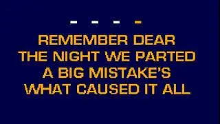Can't You Hear Me Calling karaoke in the style of Boone Creek