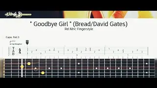 Goodbye girl (Bread/David Gates) / Fingerstyle Cover