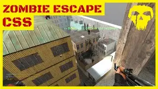 Counter-Strike Zombie Escape Mod, CS Source, Map: ze_rooftop_runaway, Nemesis Mode