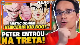 É TREEETAAAAAAAA! REACT GOHAN MÍSTICO TERIA DERROTADO KID BOO? @Ei Nerd