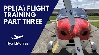 PPL(A) flight training - navigation flights and skill test | 4K