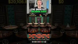 Toaster THE SMARTEST decision EVER on ROULETTE!