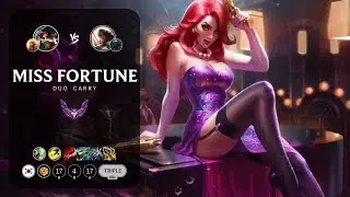 Miss Fortune ADC vs Samira - KR Master Patch 13.6