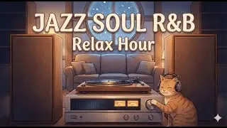 Starlit Hi-Fi Jazz 🌙✨🐾 | Smooth Lofi Jazz for Focus, Work & Study (6 Hours)