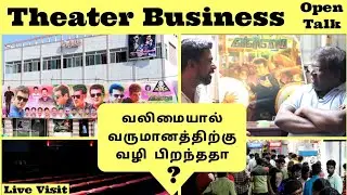 Theatre Business Income Open Talk | Valimai Movie Income | Cinema Theatre Business Plan | Eden Tv