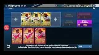 Three Gold Signature Players Special Combination | MLB 9 Innings 21