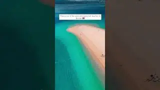Ever heard of 📍Zlatni Rat in Croatia? NO? Check this out✨ #shorts #travel #europe