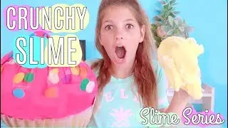 Giant Crunchy Slime from an Old Pillow | Annie's Summer Slime Series 1