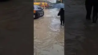 Severe flooding caused by torrential rainfall in #Gyeyang-gu, Incheon, #SouthKorea 🇰🇷 (13.08.2025)