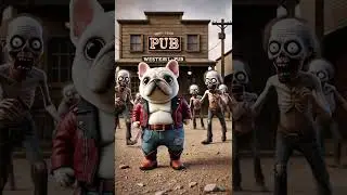 ombrinho #smack yo #french bulldog #pet #cute dog #animation #the trailer bonggu&zombie