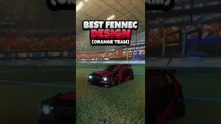 Fennec Design (Orange Team) #62 #RocketLeague #RocketLeaguePresets #RocketLeagueDesigns