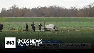 1 dead after Christmas Eve plane crash in Sacramento, FAA says