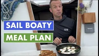 Sailboat meal plan | fast easy car camping | vanlife | RV | recipes | meals