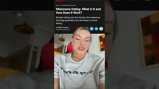 How does dating in metaverse works?