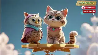 Milo and the Moonlight Adventure | A Magical Cat Bedtime Story | Cat AI