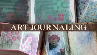 Join Me for an Art Journaling Session with Calm Meditative Music
