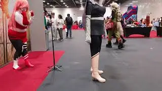 Lute (Silver Boots) at Megacon London 👢 | Hazbin Hotel Cosplay Cinematic 