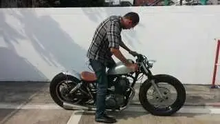 Yamaha SR400 oldschool Thailand