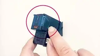 Cartridge installation - Removing the correct tapes