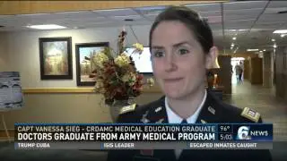 Doctors graduate from Army medical program