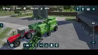 Farming Simulator 23 Android | part 2 menjual hasil panen pertama