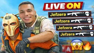 CS2 DE CRIA!! SEGUNDA LIVE DO DIA 🔴JEFZERA AO VIVO🔴