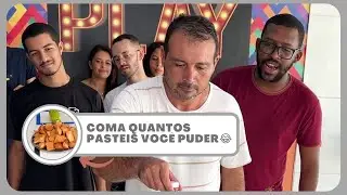 Acerte a garrafa e coma quantos pasteis você puder😂