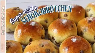 Schokobrötchen wie vom Bäcker 🍫 Super weich, fluffig & einfach gemacht!