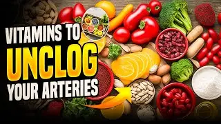 6 Vitamins To UNCLOG Your ARTERIES