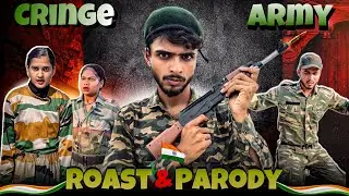 INDIAN ARMY ROAST & PARODY | Sad Army Video || Indian Army Cringe Video ||~ Poison Vines