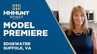 Stunning Suffolk, VA Model Home Tour | Edgewater by HHHunt Homes