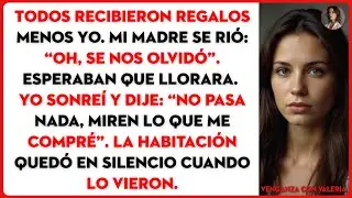 Todos recibieron regalos menos yo. Mi madre se rió: “Oh, se nos olvidó”. Esperaban que llorara. Yo..