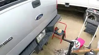 Установка жгута проводов прицепа Ford F150 2007 года