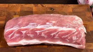 Few people know this trick! Incredibly delicious pork!