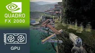 Half-Life 2 Lost Coast Gameplay Quadro FX 2000