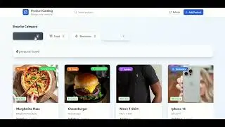 Product Catalog with Variants & Add-ons